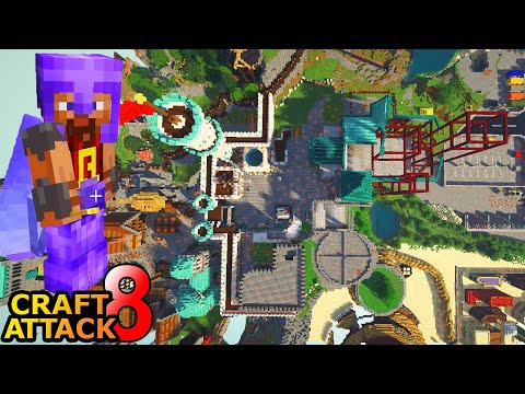Pogwarts mit Croco! Große Halle, Dächer & mehr! - Minecraft Craft Attack 8 #220