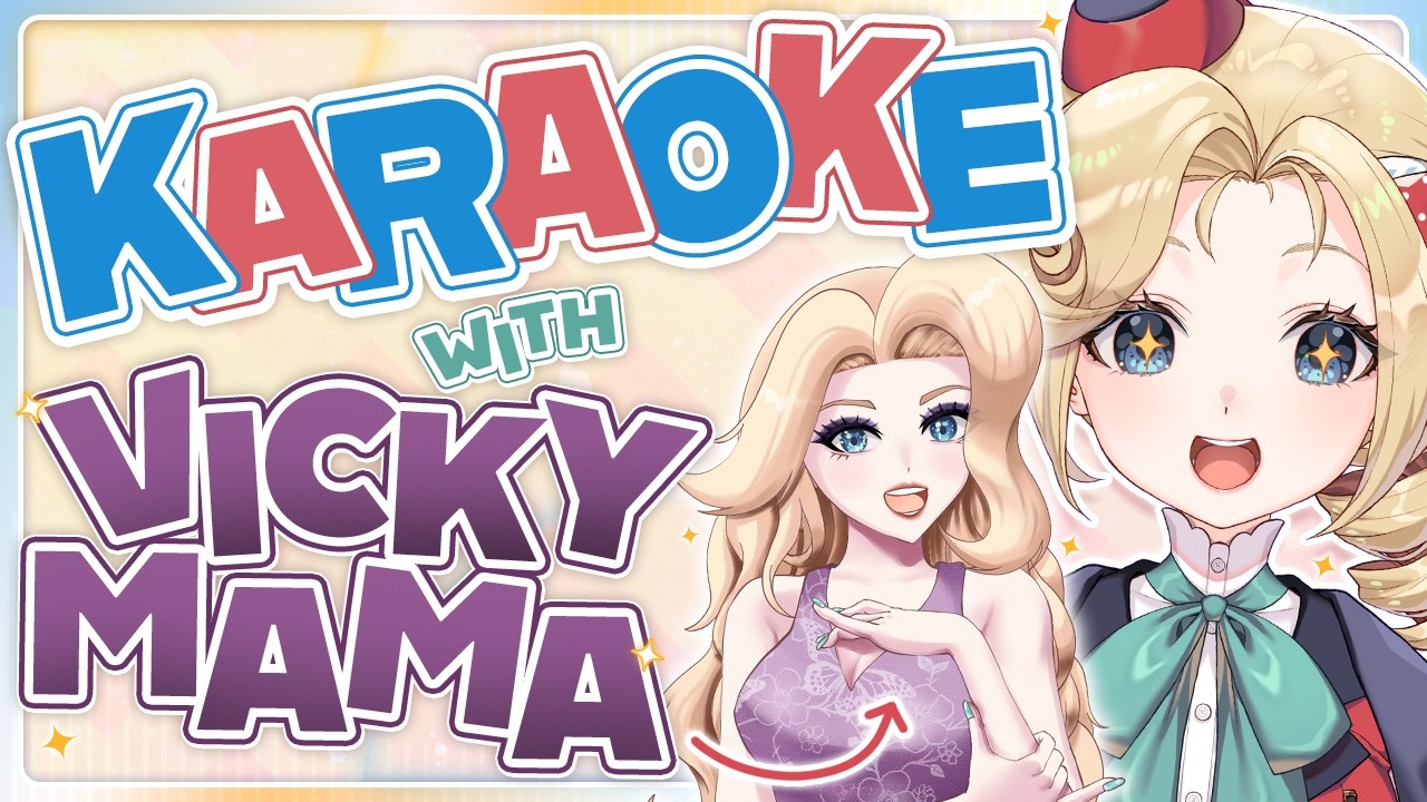 【SINGING... FRIDAY?】 Karaoke with Vicky Mama!!! 👩‍👧🎶 #densetsuexe #victoriaroman