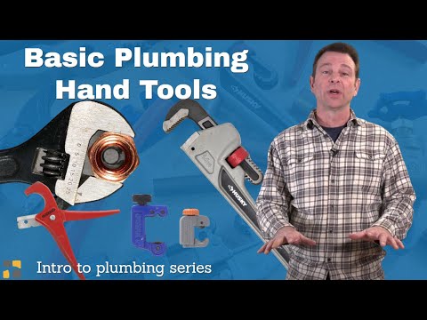 A lesson about some of the basic hand tools used in plumbing - Intro to Plumbing Systems