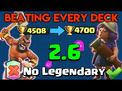 INSANE Hog Rider Cycle Deck :: Arena 8 To 11 :: Clash Royale Strategy