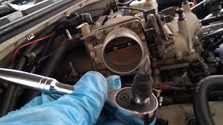 Lincoln Aviator IAC And TPS Sensors Cleaning or Replacing