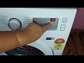 How To Use QUICK WASH In Samsung Fully Automatic Front Load Inverter Washing Machine 5 Star