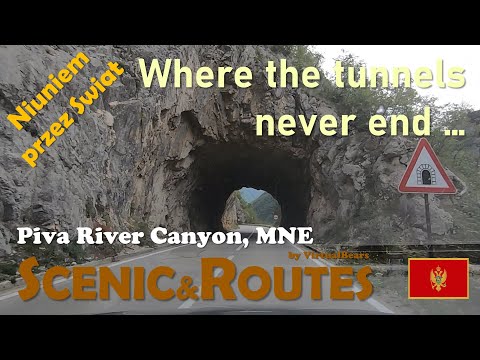 Scenic&Routes Piva River Canyon, Montenegro