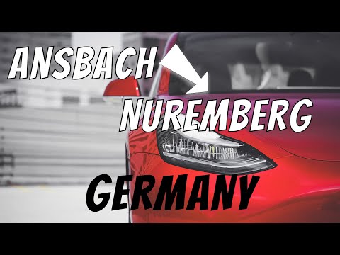Driving Ansbach to Nuremberg (Nürnberg)| Germany Autobahn
