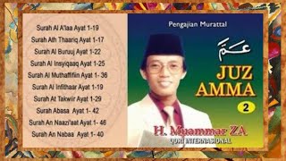 Download lagu Al - Qur'an Juz 30 H.Muammar ZA ( Juz Amma ) vol.2 mp3 Download lagu Al - Qur'an Juz 30 H.Muammar ZA ( Juz Amma ) vol.2 mp3