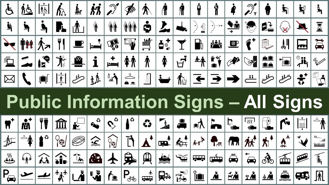 Public Information Signs - All Signs