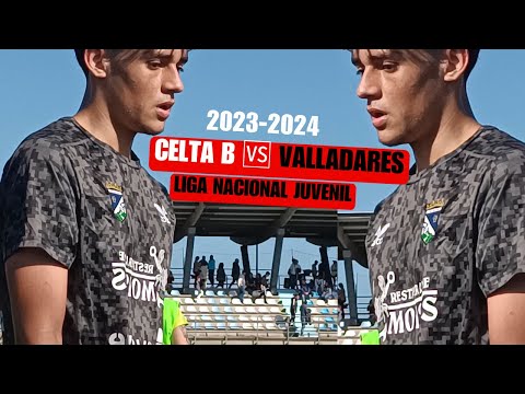 ⚽️🔵 GOLEADA del RC CELTA B 4-0 al C.V.C. Valladares | RESUMEN COMPLETO | Liga Nacional Juvenil J21