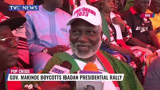 Gov Makinde Absent As Atiku Holds Campaign Rally In Ibadan