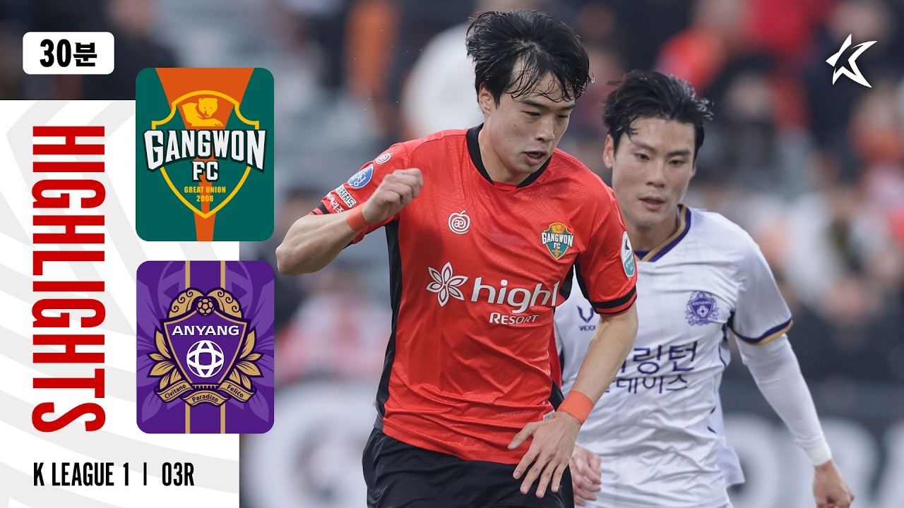 Gangwon vs Anyang Highlights
