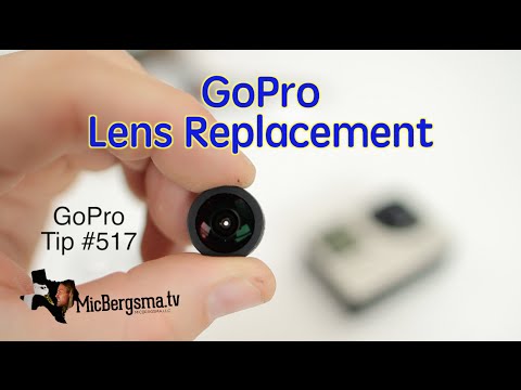 How To Replace GoPro Lens - DIY - GoPro Tip #517 | MicBergsma