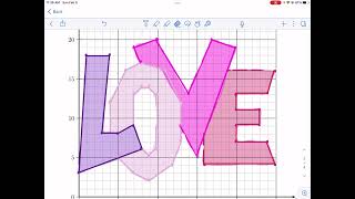 Math-Drills: Valentines Cartesian Art Love