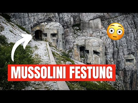 Vallo Alpino: Wir steigen in einen gigantischen Bunker - Dolomiten - Alpenwall