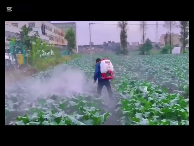 موتور رش 25 L محموله على الظهر