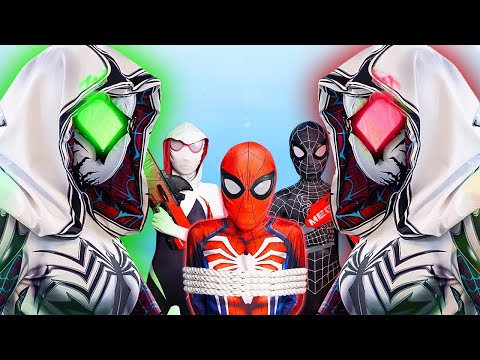 TEAM SPIDER-MAN vs BAD GUY TEAM #8 |Joker Creation Zombie Live Action Battle Spiderman In Real Life