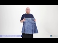 StoneWash Blue Denim Kilt