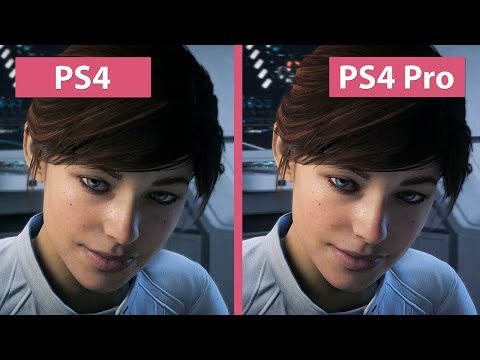 4K UHD | Mass Effect Andromeda – PS4 vs. PS4 Pro 4K Mode  Graphics Comparison