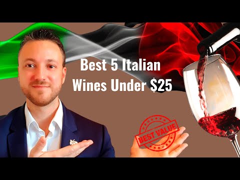 Good value Italian Red wines under $25 | 2021 part 1 [Great Italian wines at a fair price]