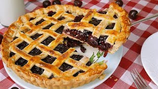 Плетенка на пироге как сделать