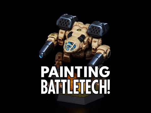 Battletech: Let's Paint a Mad Cat Mk IV!