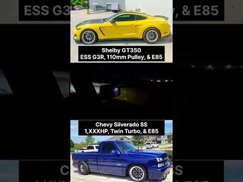 ESS "G3R" Supercharged Shelby GT350 🆚 1,000HP Twin Turbo Chevy Silverado SS