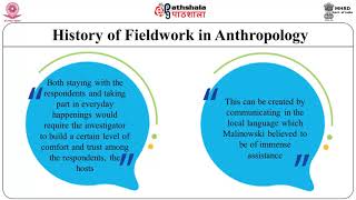 Fieldwork Tradition in Anthropology