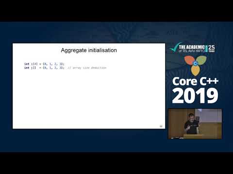 Core C++ 2019  Timur Doumler  Initialisation in modern C++