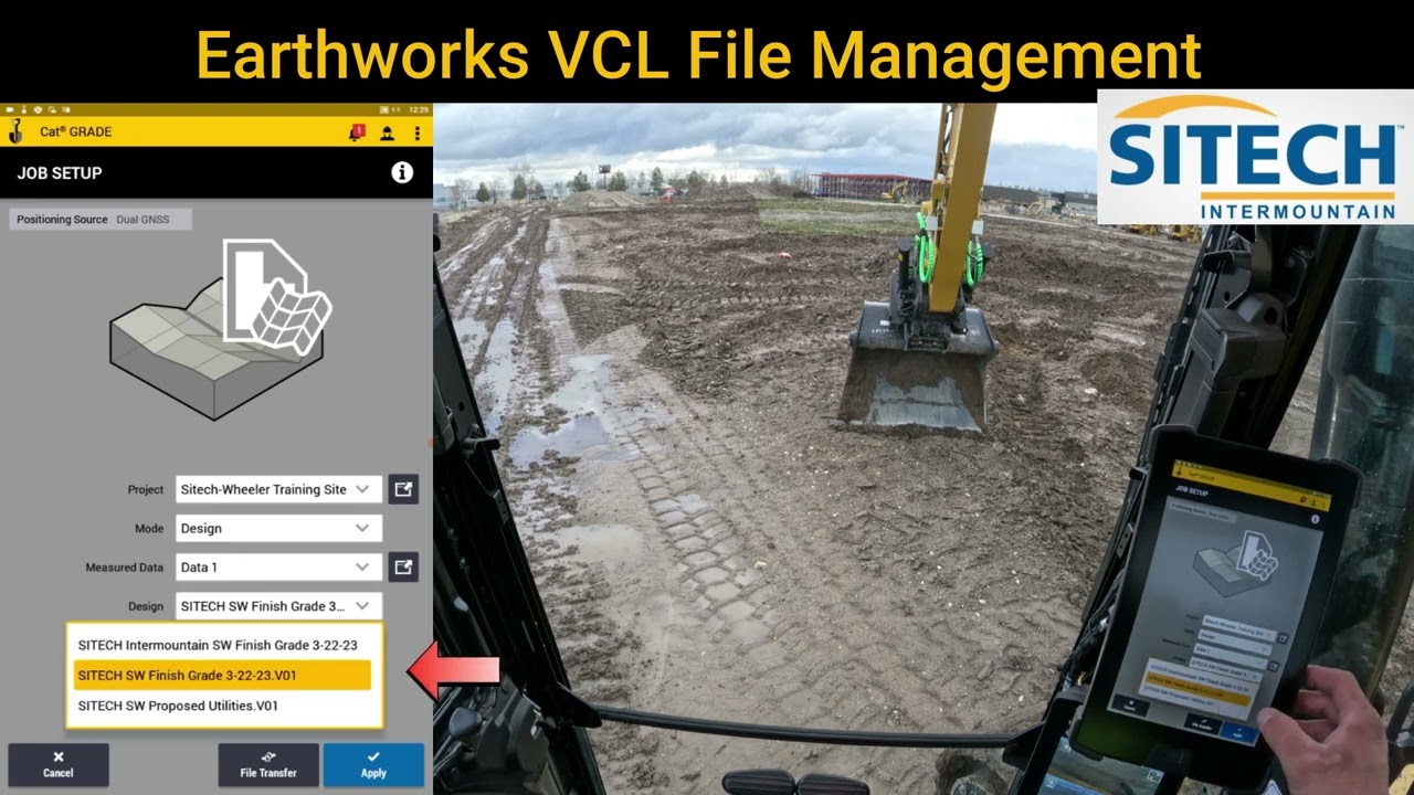 VCL File Creation In Trimble Business Center