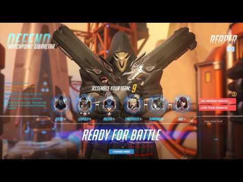 Overwatch - Ranked match 7 Reaper - 1080p 60fps - No commentary