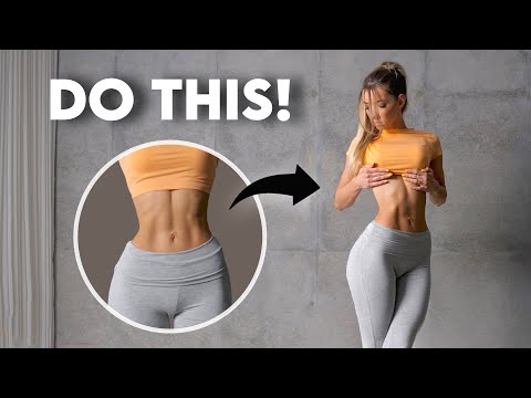 DAILY Workout to Get Those SLIM 11 LINE ABS! 8 Min Pilates Ab Workout, No Equipment, At Home