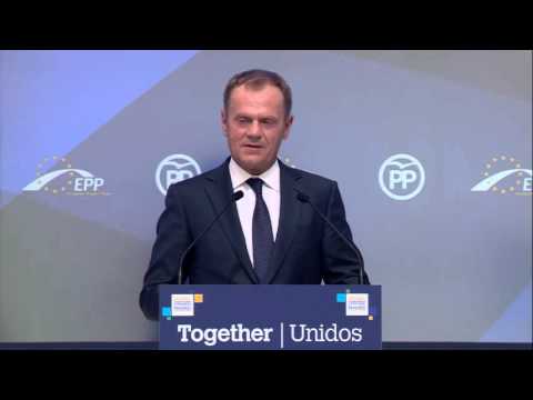 EPP Madrid Congress - Donald Tusk, President of the European Council