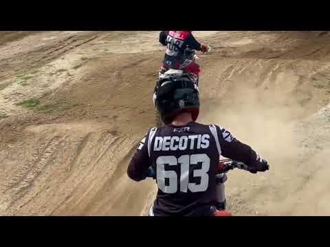 Jimmy Decotis hitting whoops August 2022 on a stock KTM 250SXF
