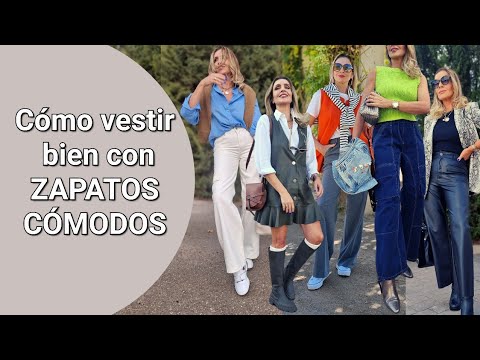 7 LOOKS estilosos con ZAPATOS CÓMODOS / 7 días 7 looks ( Tu Asesora de Imagen y Moda)