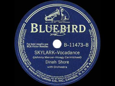 1942 HITS ARCHIVE: Skylark - Dinah Shore