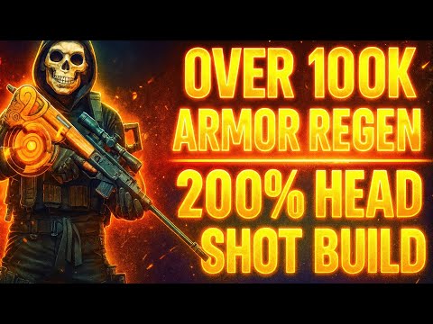 100K Armor Regen? This Division 2 Build is INSANE