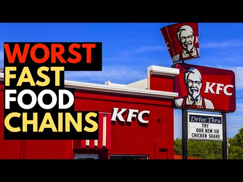 15 Worst Fast Food Chains to Eat