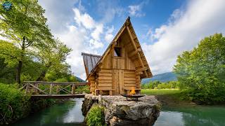 Man Creates Dream Bamboo House with Stunning Million-Dollar Views!