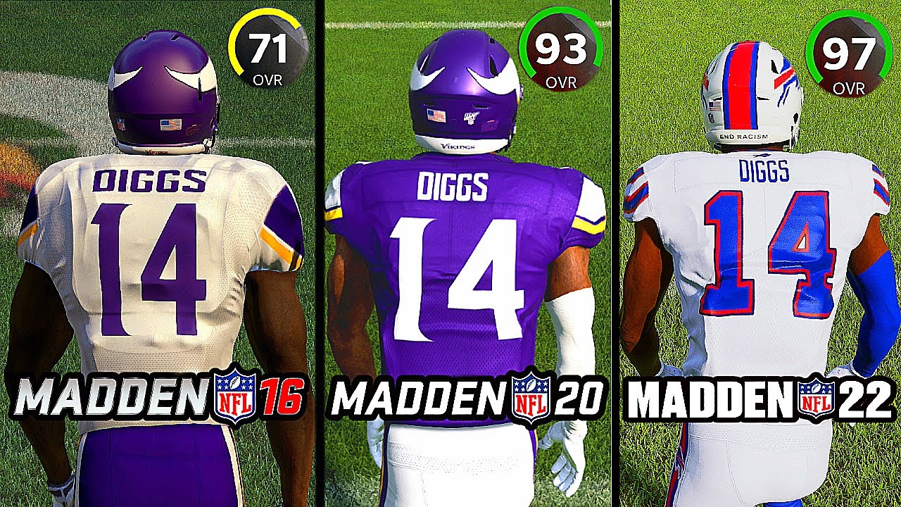 Scoring A Double Move Touchdown With Stefon Diggs In EVERY Madden!