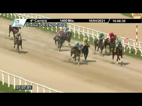 16/04/2021 – Hipodromo Las Piedras – Carr 4 – VICENZO (2014)