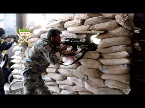 استهداف تحركات قوات النظام في منطقة الراموسة في مدينة حلب بواسطة قناصة من قبل الفرقة 46