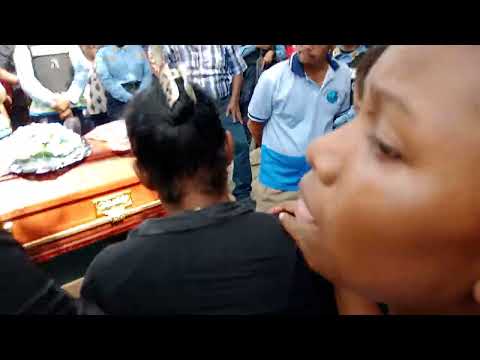 Sepelio de Roberto Coleman López, la Mosquitia Honduras.