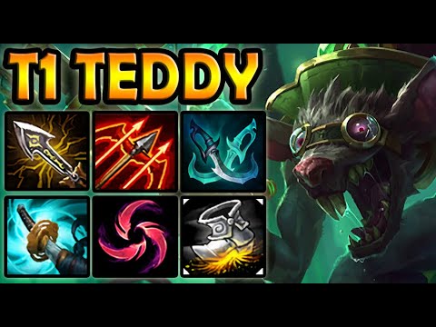 T1 Teddy TWITCH ADC vs JHIN - Ranked Korea ✔️