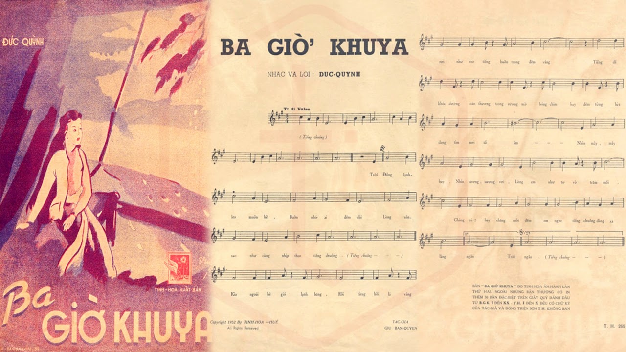 Tờ Nhạc Xưa Trước 1975