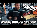 TOM STOLTMAN TAKES YOU THROUGH HIS TRAINING | PRESSING SESSION