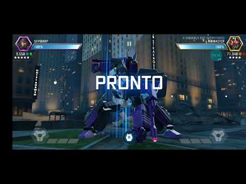 Skywarp (5 Star | Rank 4) Gameplay - Transformers: Forged to Fight