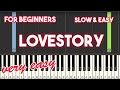 LOVE STORY (WHERE DO I BEGIN?) - ANDY WILLIAMS | SLOW & EASY PAINO TUTORIAL