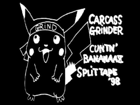 Cunt'N'Bananaaz - Split with Carcass Grinder (Full Side) (1998)