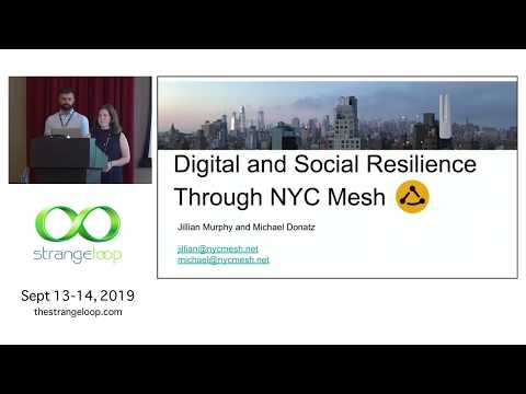 Image thumbnail for talk Digital and Social Resilience through the NYC Mesh