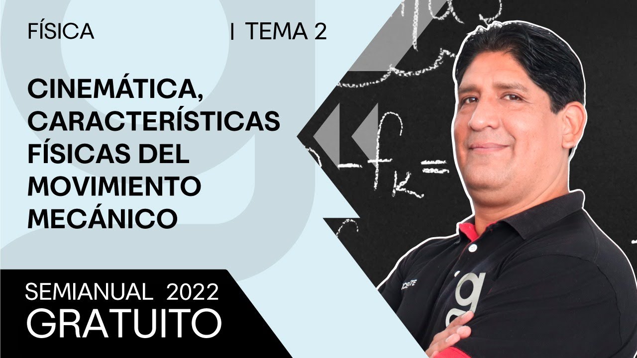 FÍSICA - Cinemática [SEMIANUAL 2022]