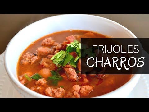 FRIJOLES CHARROS - ¡Riquísima Receta!