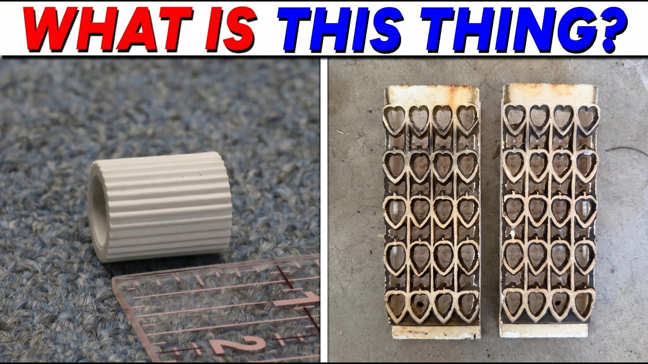 Found Inside An Old House... Nobody Could Identify This Strange Ceramic Block!